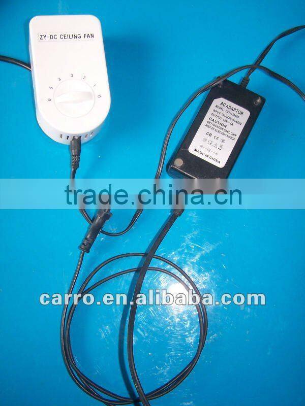 DC motor battery 12V ceiling fan DC-12056-C