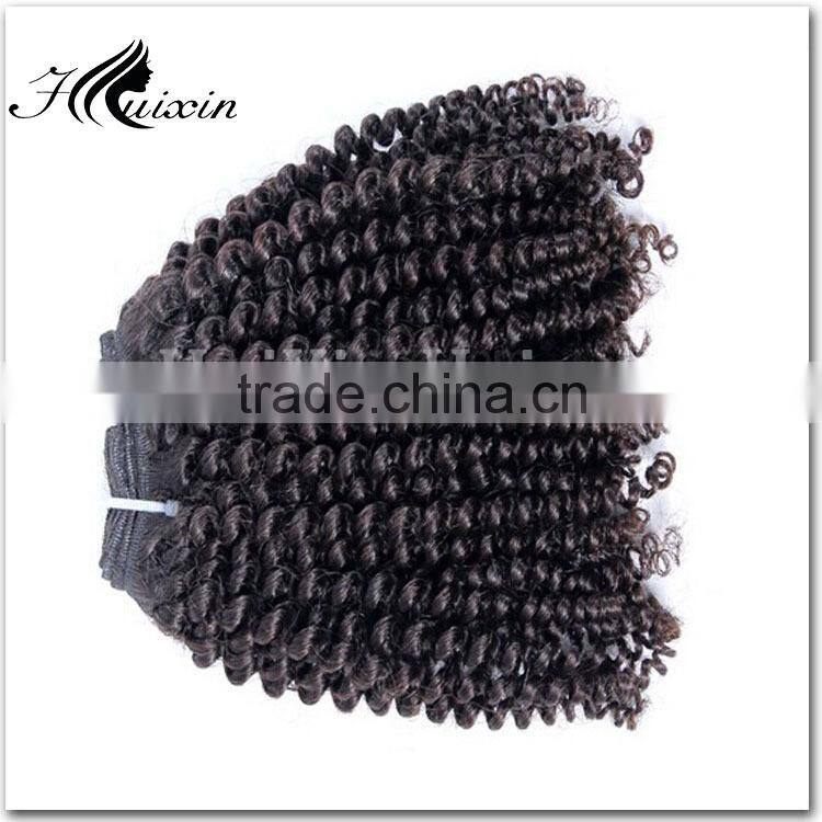 100% Unprocessed Virgin Cambodian Kinky Curly Hair Weaves