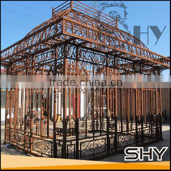 Decorative Wrought Iron Garden Arbour