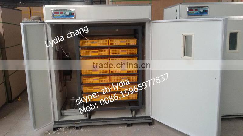 big egg incubator manufacturer 1232 eggs setter&hatcher combined egg incubator machine(skype: zh-lydia)