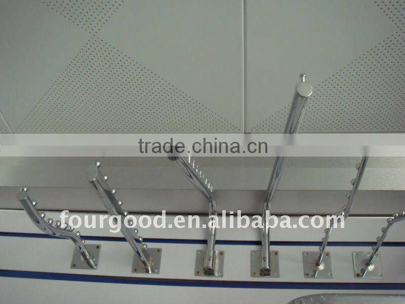 Slatwall metal display hooks