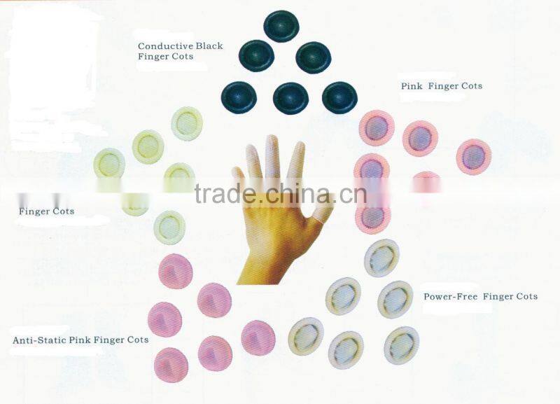 High quality made in china cleanroom conductive esd finger cots