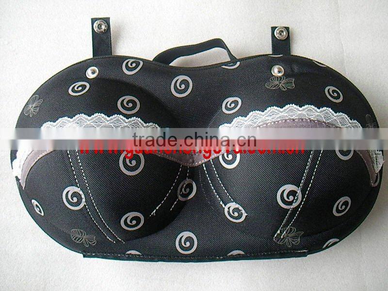 Double zipper puller bra case