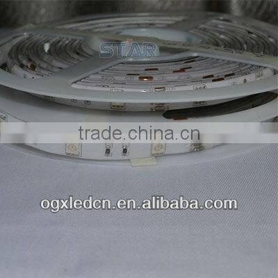 300led/roll 60LEDs/m RGB 5050 flexible waterproof rgb led strip 24v