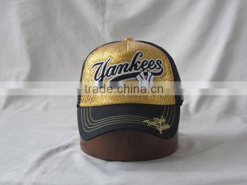 promotional 5 Panel trucker cap with Embroidered Logo