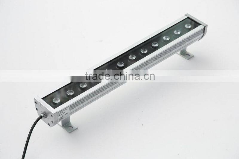 Outdoor ip65 Aluminium housing rgb high power 15W led wall washer light