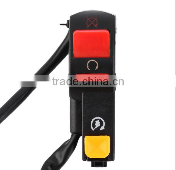 motorcycle Motorcross fog light switch 7/8" handlebar ON/OFF button On-off Headlamp Horn Switch 12v DC electrical system