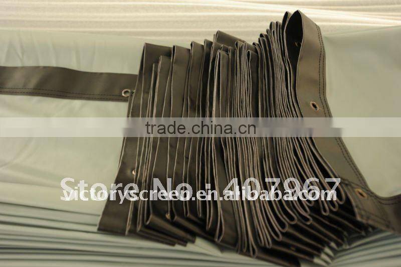 OEM home theater motorised projection screen with lower price