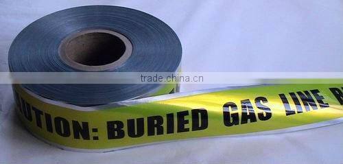 CAUTION BURIED ELECTRIC LINE detectable warning tape