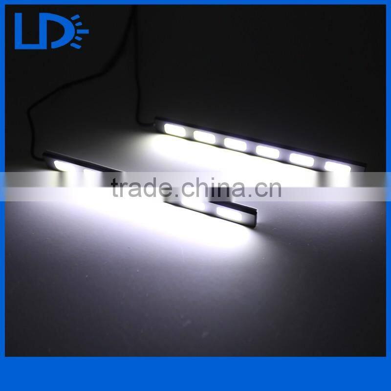 Hot sale new cob drl 12v waterproof 7w led car daytime running light