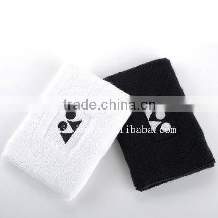New cotton badminton tennis embroidery sports wristband