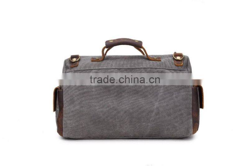 Hot Sell Vintage Canvas Weekend Duffle Bag for Travel (YX-Z108)