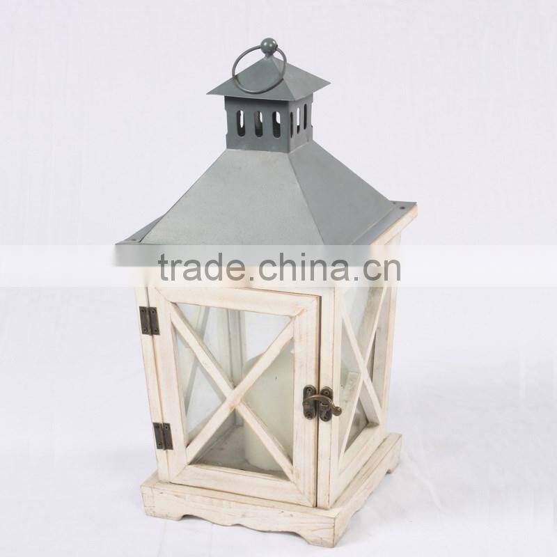Best selling wooden candle lanterns new design