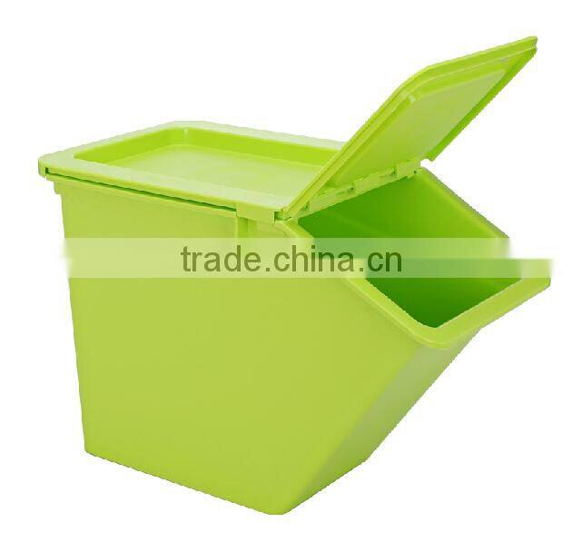 Eco-friendly Plastic Storage Box Set wih lid