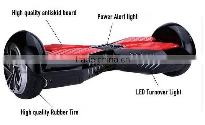 Smart 6.5inch self balancing hoverboard and oxboard with led lights