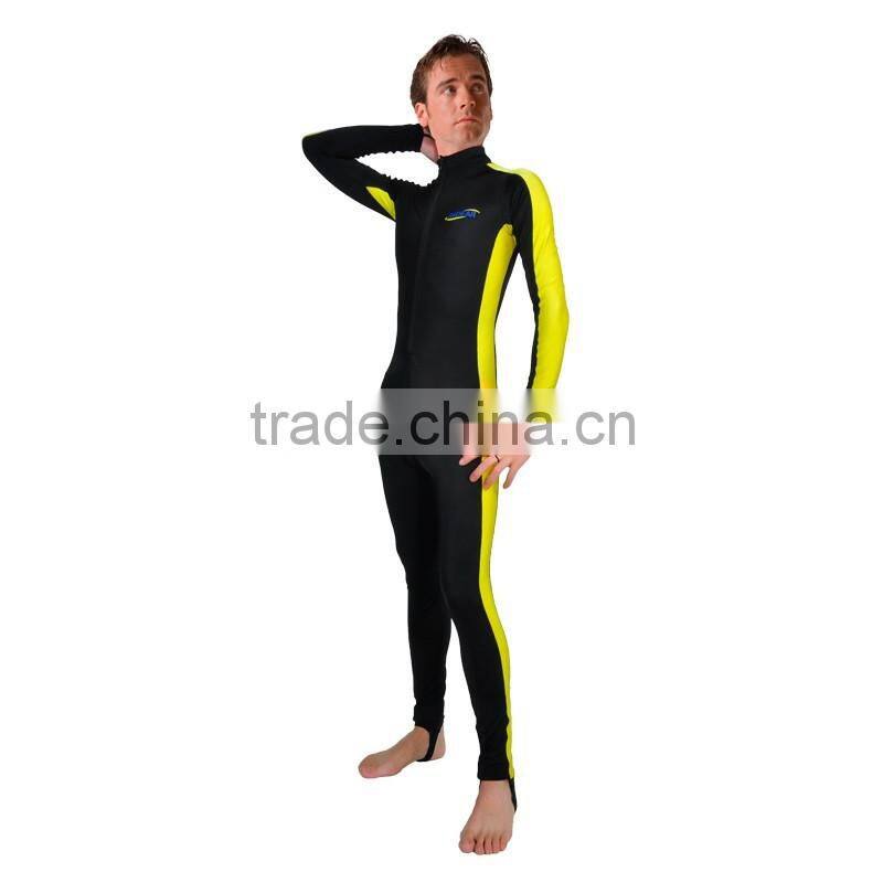 Men's lycra swimming suit long sleeve swimming suit C1605