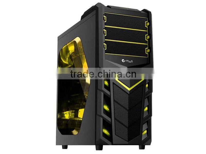 transparent side panel SPCC gaming computer case