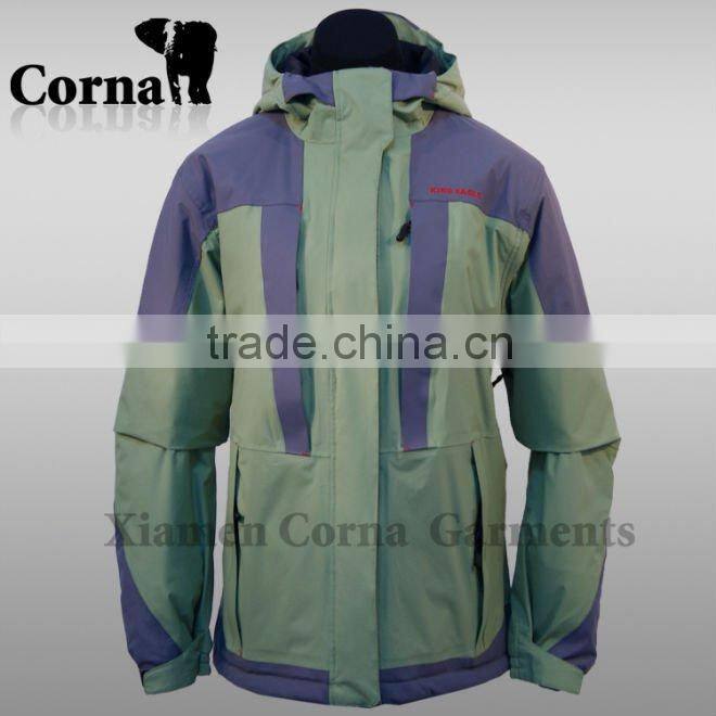 OEM womens european nylon ski jacket