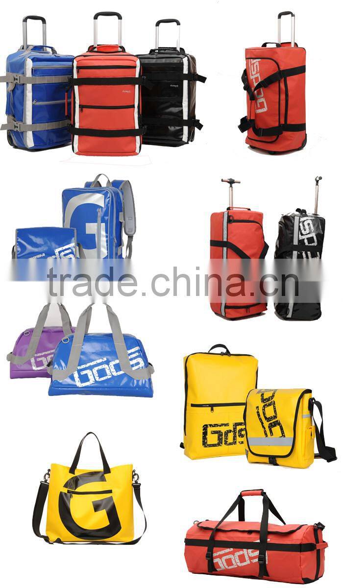High Quality Heavy duty Travel Tarpaulin Waterproof Duffel Bag