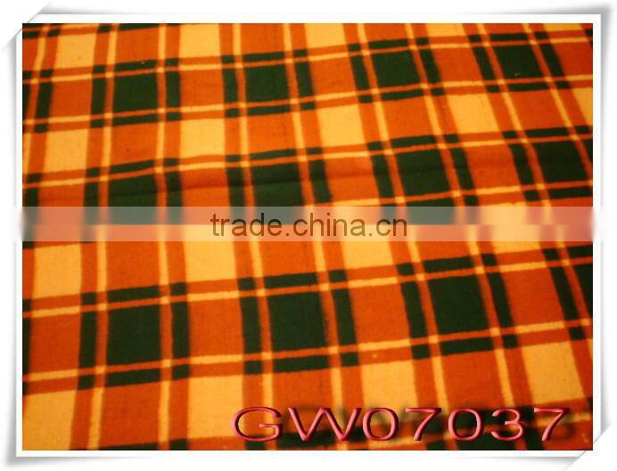 2016 most comfortable soft recycled cotton tartan blanket