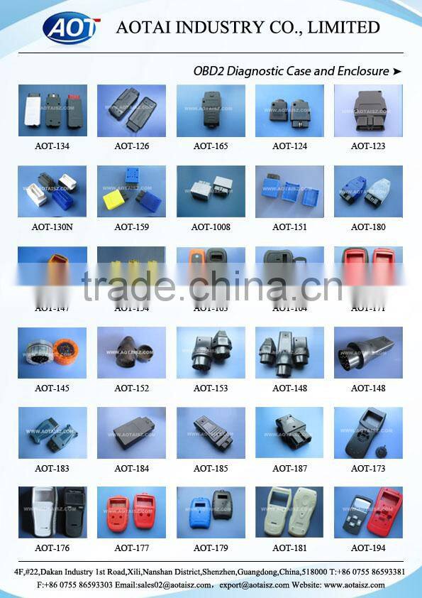 Factory Plastic J1962 OBD II Connector with Enclosure