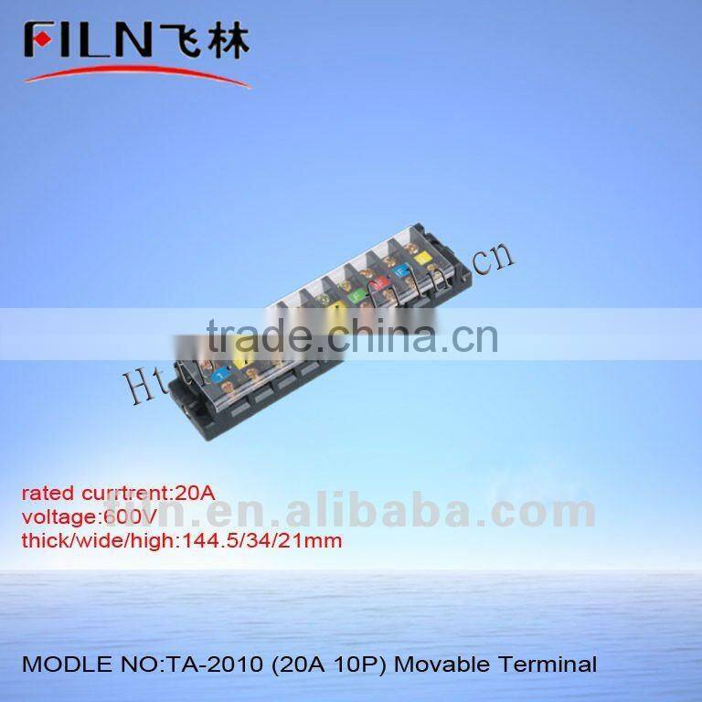low voltage terminal block TA-2003 20A 3P