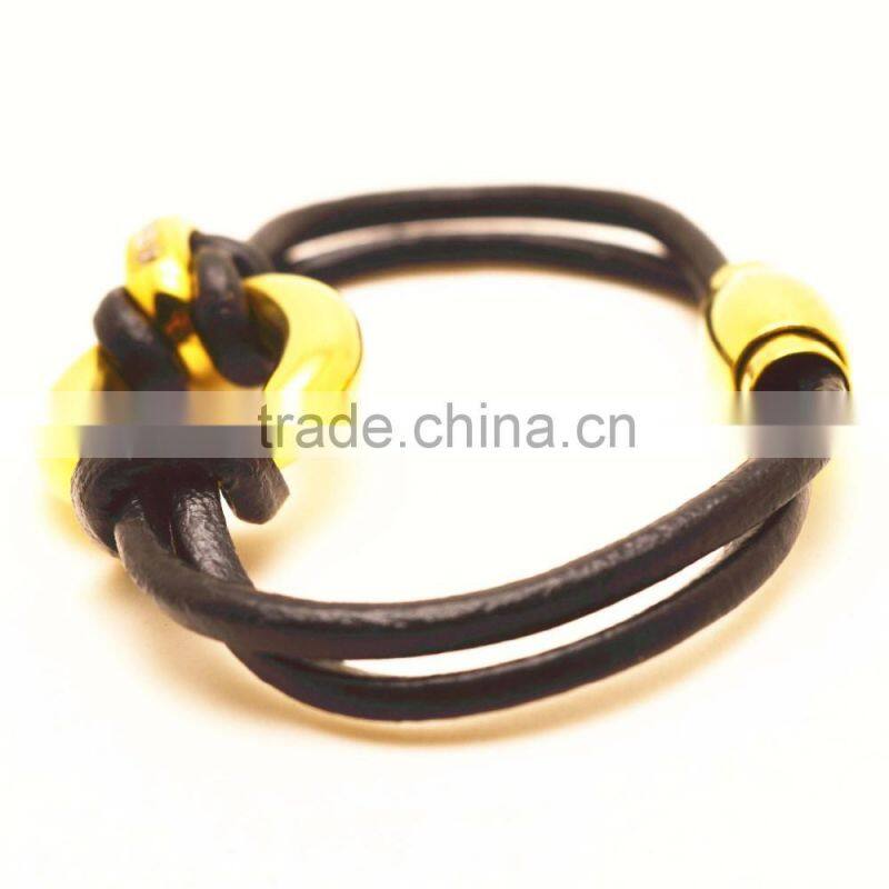 2016 fashion leather bracelet