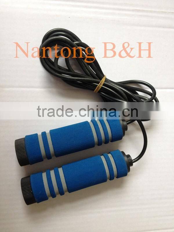 Pvc Jump Rope With Foam Handle Skipping Rope