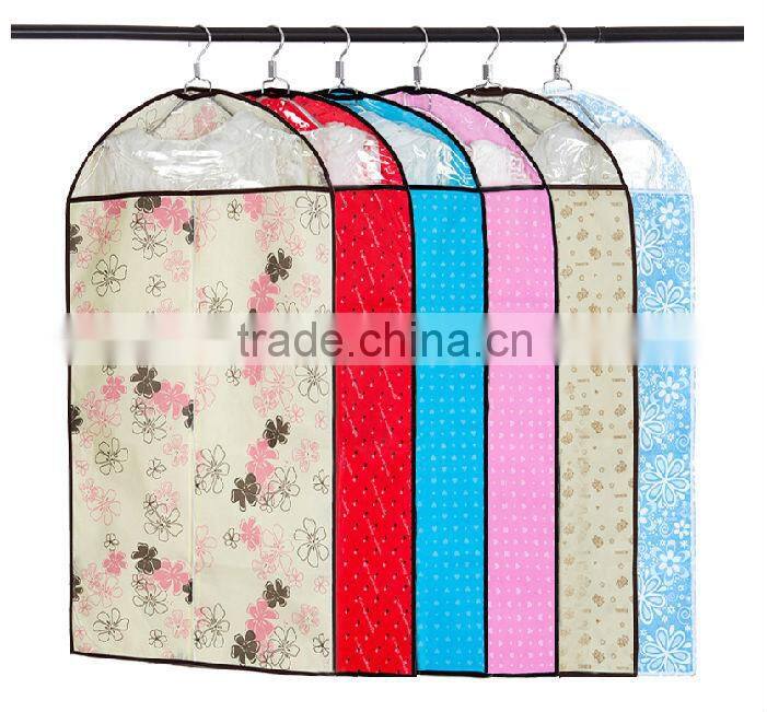 Eco-friendly garment bag/ Cheapgarment bag/clear plastic suit garment bag
