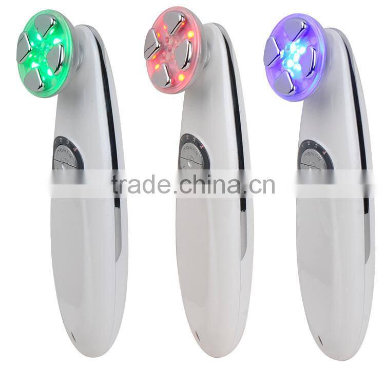 The popular home mini RFphoton led skin rejuvenation device led light treatment for face whitenning