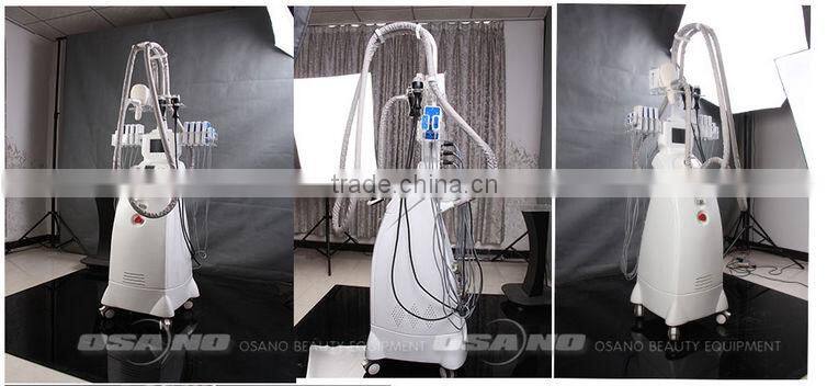 CE&ROHS approved cryolipolysis cavitation vacuum roller rf lipo laser anti cellulite machine