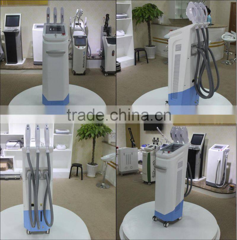 Double-deck thermoelectric cooler smooth cool ipl