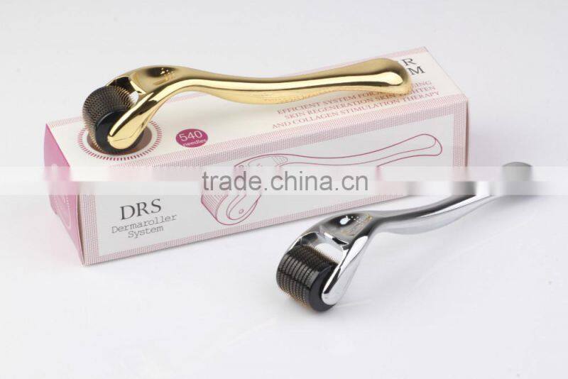 2016 high quality micro ZGTS derma skin roller 192 needls ZGTS derma roller for beauty use