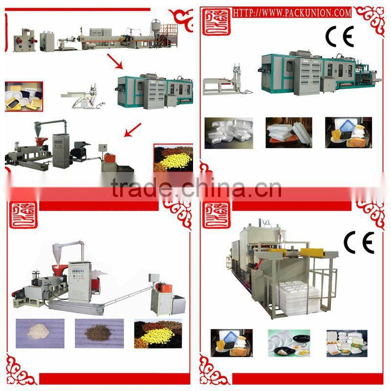 On sales takeout foam container producing machine