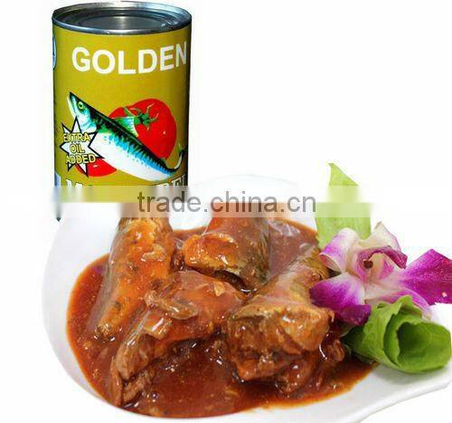 Chinese canned mackerel tin fish offer