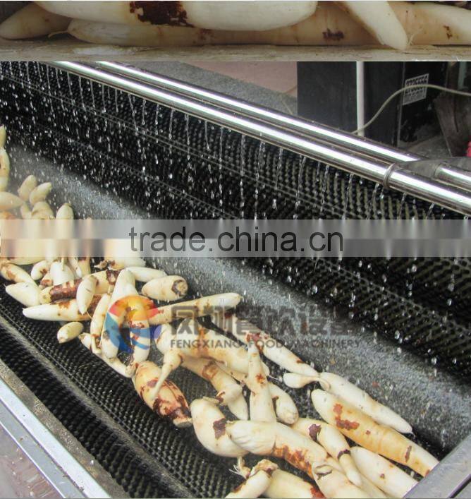 MSTP-1000 High efficiency ginger peeler,potato polish machine,potato washing and peeling machine