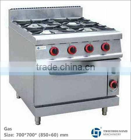 4 Burners, 1 Baking Oven, 1 Grill - Gas Oven, CE, 125560BTU, TT-WE157A