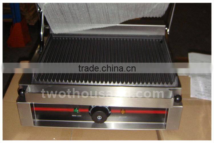 Single Head Commercial Electric Panini Contact Grill, Panini Griddle