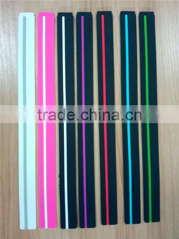 high quality custom sport medical alert bracelets rubber running wristband