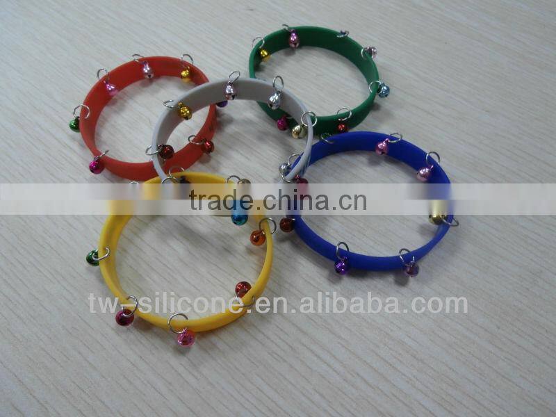 christmas bell charm bracelet colorful baby bell bracelet