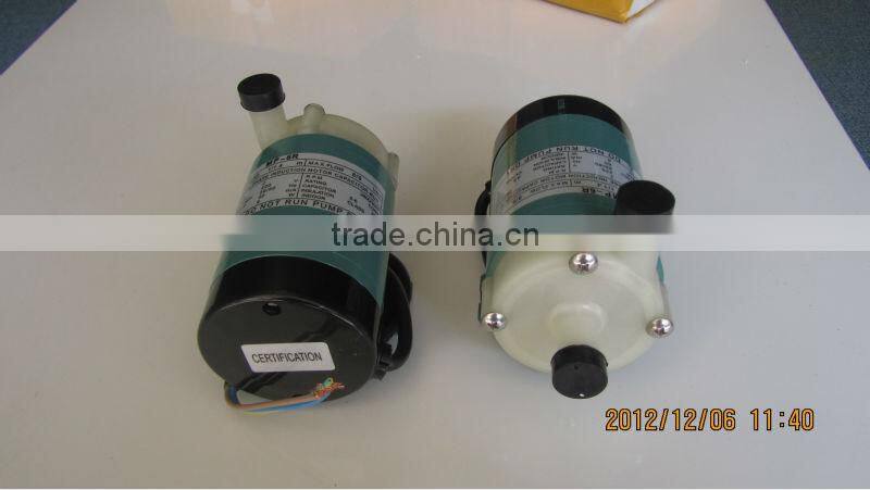 SIngflo 8/9 L/min industrial water pump magnet acid pump for sale