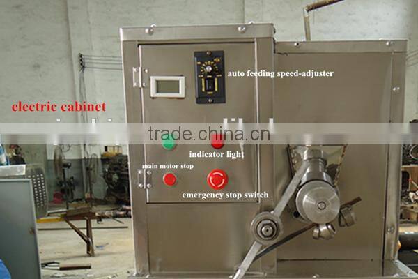 Stainless steel corn puffing/Puffed corn stick snack making machine