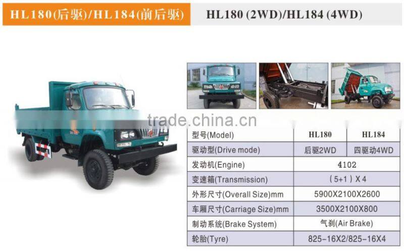 HL134-II farm tractor made in China