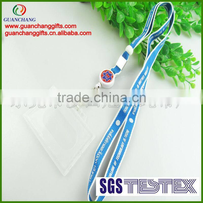 factory sale custom blank lanyard,tubular blank necklace