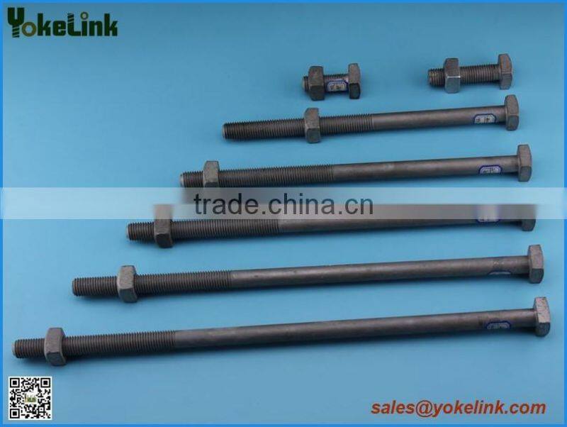 Hot Dip Galvanized Square Head Machine Bolt per ANSI C135.1