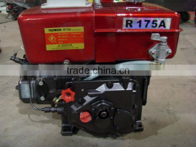 Single cylinder 4 stroke water cooled diesel engine