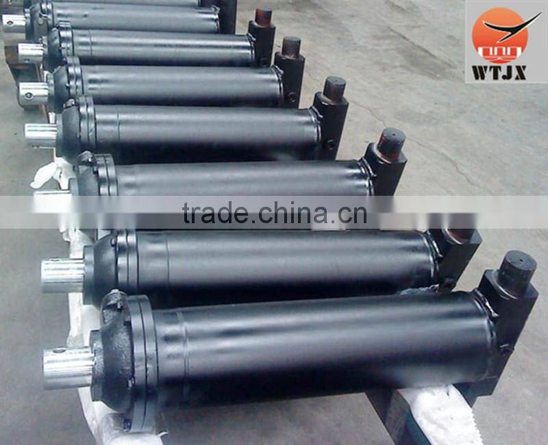 underbody single-act piston cylinder for dump truck