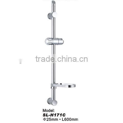 Stainless Steel Shower Head Round Sliding Bars