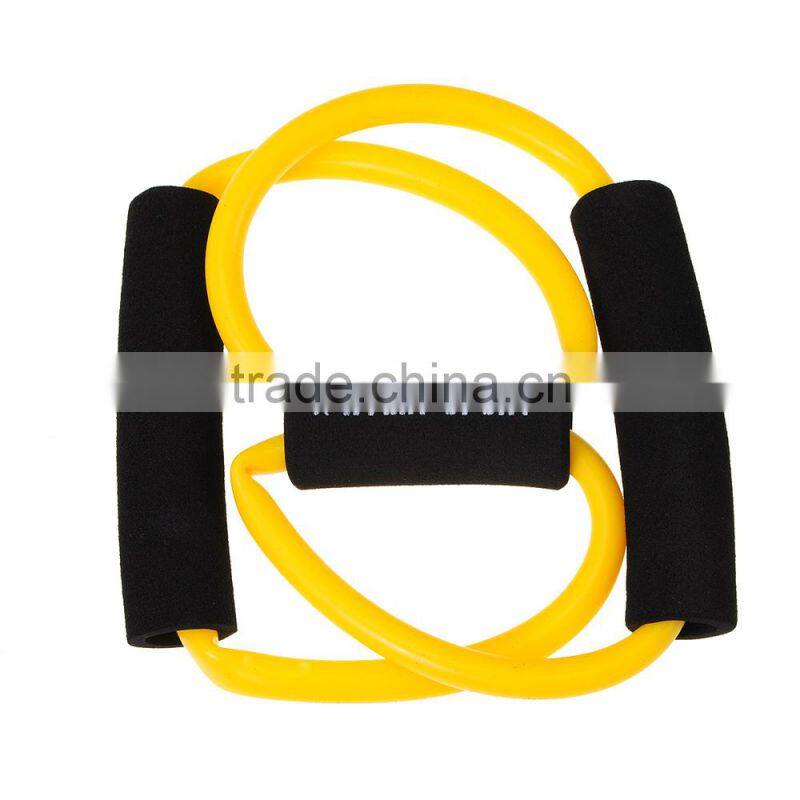 2015 Superior orange Rubber Stretch Resistance Band for Strength GYM Bodybuilding