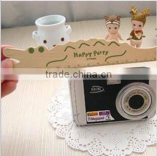 15cm Promotion Cartoon Animal Wooden Ruler
